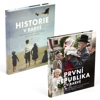 Komplet: Historie v barvě + První republika v barvě