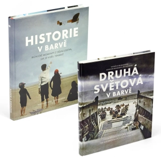 Komplet: Historie v barvě + Druhá světová v barvě
