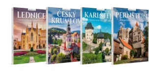 Komplet: Lednice, Český Krumlov, Karlštejn, Pernštejn