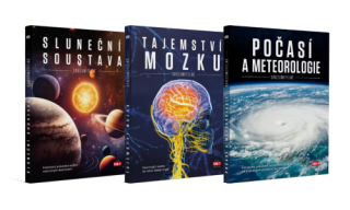 Komplet: Počasí a meteorologie, Tajemství mozku & Sluneční soustava Srozumitelně