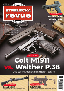 STŘELECKÁ revue 11/2026 - Colt M1911 vs. Walther P.38
